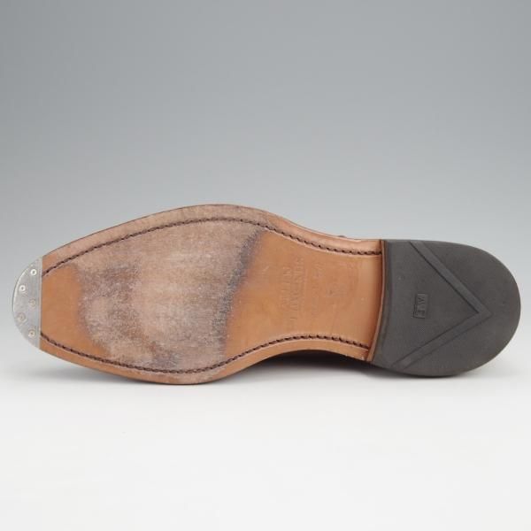 極美品★(米)アレンエドモンズ 7E【定価￥85,800-★Strand/ストランド】65ラスト/セミブローグ/カーフ/WALNUT/茶/ALLEN EDMONDS★j860