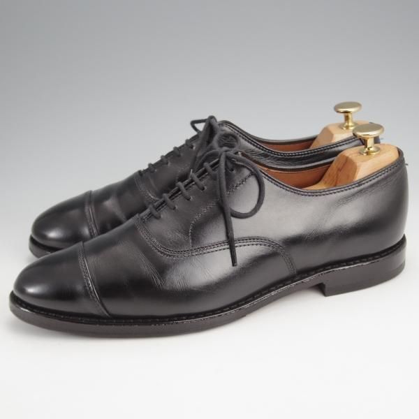 ★(米)アレンエドモンズ 8D【貴重★ブルックスブラザーズ別注/BROOKS BROTHERS】ストレートチップ/カーフ/黒/ALLEN EDMONDS★j870