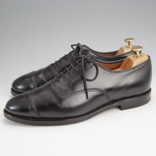 ★(米)アレンエドモンズ 8D【貴重★ブルックスブラザーズ別注/BROOKS BROTHERS】ストレートチップ/カーフ/黒/ALLEN EDMONDS★j870