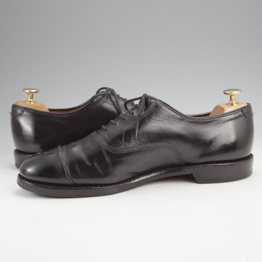 ★(米)アレンエドモンズ 8D【貴重★ブルックスブラザーズ別注/BROOKS BROTHERS】ストレートチップ/カーフ/黒/ALLEN EDMONDS★j870