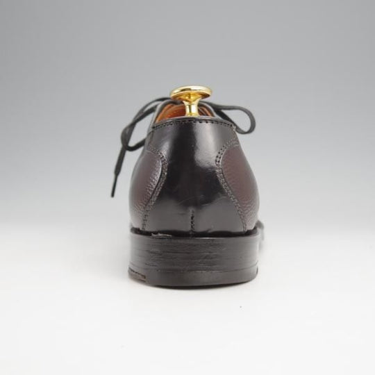 極上★オールデン 6D【貴重★コードバン×アルパインカーフ/BEAMS PLUS別注】サドルシューズ/黒×濃茶/メンズ/ALDEN★j872