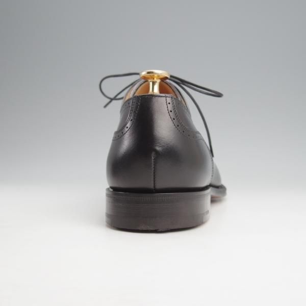 未使用★チャーチ 85F/UK8.5【★セミブローグ/WINFORD】130ラスト/カーフ/黒/メンズ/Church's★j874