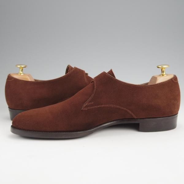 極美品★トレーディングポスト SIZE 8【貴重★Prestige Collection/(浅草)セントラル靴製】モンクストラップ/茶/Trading Post★j875