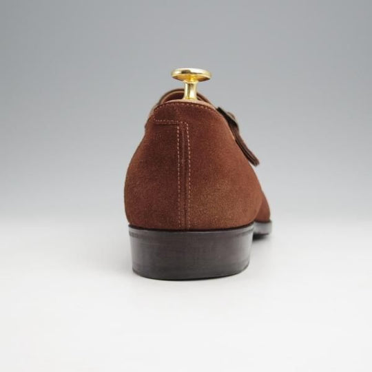 極美品★トレーディングポスト SIZE 8【貴重★Prestige Collection/(浅草)セントラル靴製】モンクストラップ/茶/Trading Post★j875