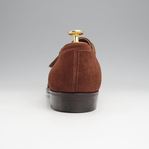 極美品★トレーディングポスト SIZE 8【貴重★Prestige Collection/(浅草)セントラル靴製】モンクストラップ/茶/Trading Post★j875