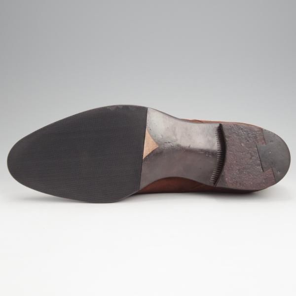 極美品★トレーディングポスト SIZE 8【貴重★Prestige Collection/(浅草)セントラル靴製】モンクストラップ/茶/Trading Post★j875