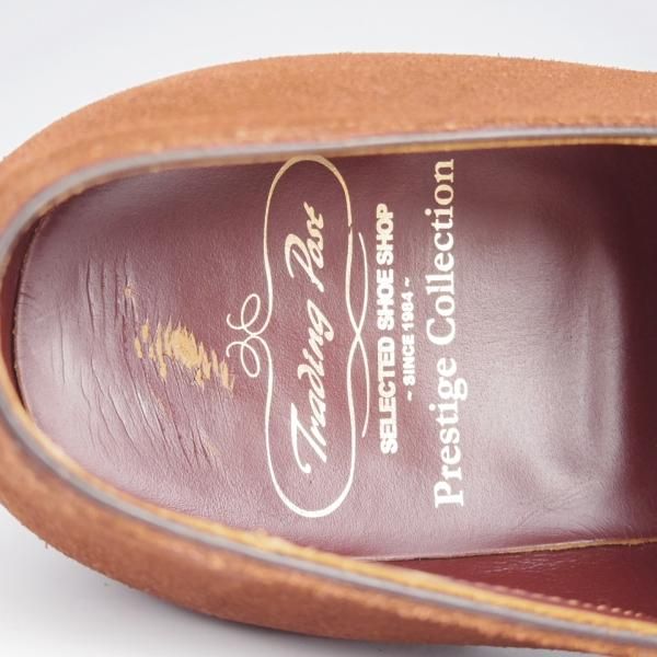 極美品★トレーディングポスト SIZE 8【貴重★Prestige Collection/(浅草)セントラル靴製】モンクストラップ/茶/Trading Post★j875