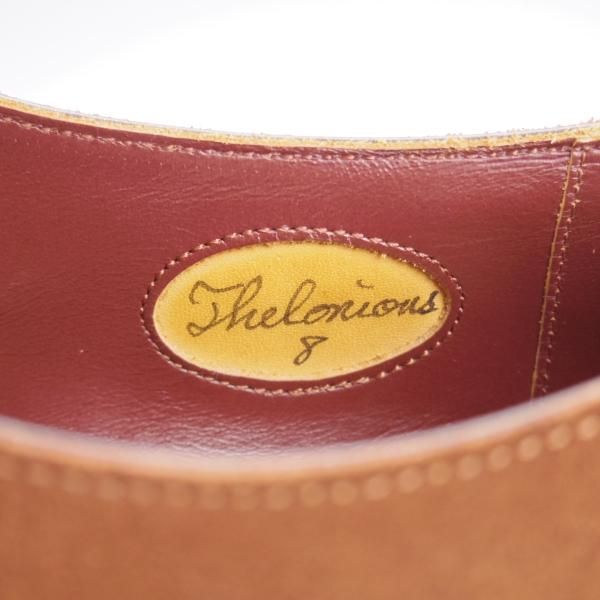 極美品★トレーディングポスト SIZE 8【貴重★Prestige Collection/(浅草)セントラル靴製】モンクストラップ/茶/Trading Post★j875