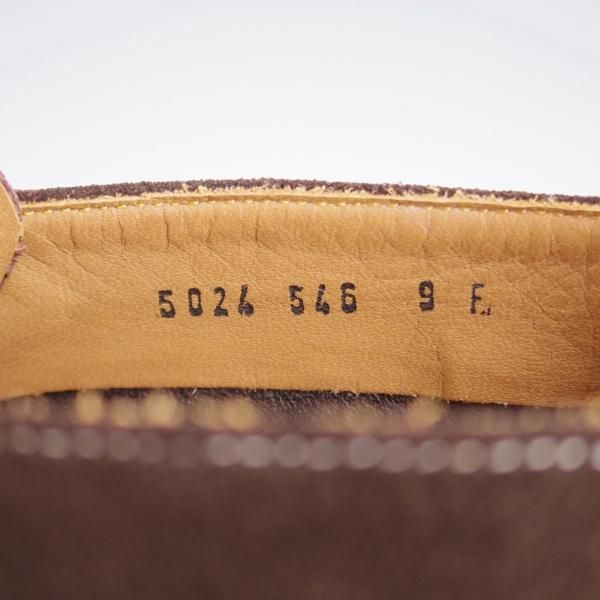 極美品★(英)グレンソン 9F【★チャッカブーツ/SMITH/5024】スエード/濃茶/メンズ/GRENSON★j876