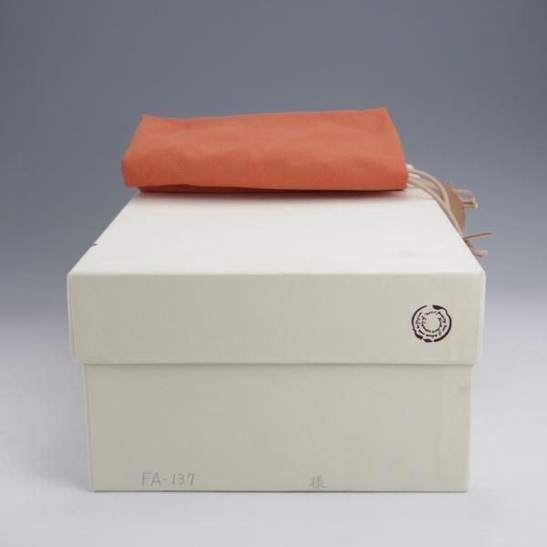 ★(浅草)H.ARAI/荒井弘史靴研究所 UK7程度【注文価格￥75,600-★H.ARAIソール仕様/パターンオーダー品】FA-137/ローファー/黒×灰茶★j878