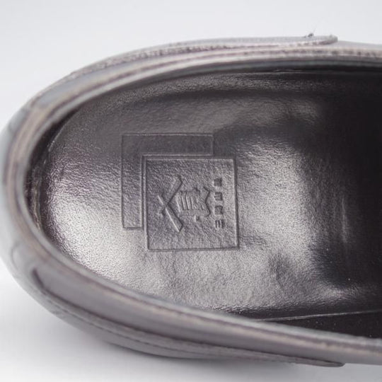 ★三陽山長 SIZE 7.5【定価￥110,000-★勘三郎/スキンステッチ/R2010ラスト】Uチップ/カーフ/黒/メンズ/KANZABURO/Sanyo Yamacho★j880