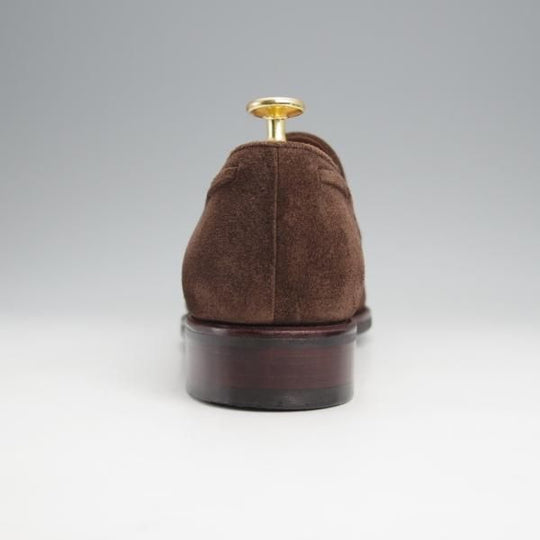 極美品★(スペイン製)TLB Mallorca/ティーエルビー SIZE 7【定価￥55,000-★タッセルローファー/656】LANCASTER/スエード/濃茶★j881