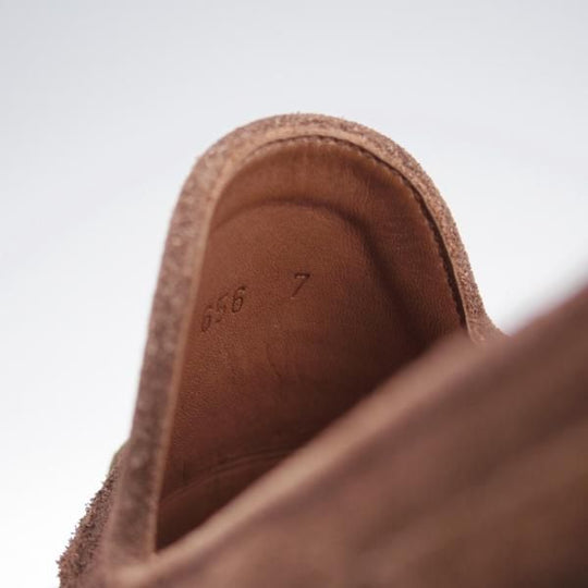 極美品★(スペイン製)TLB Mallorca/ティーエルビー SIZE 7【定価￥55,000-★タッセルローファー/656】LANCASTER/スエード/濃茶★j881