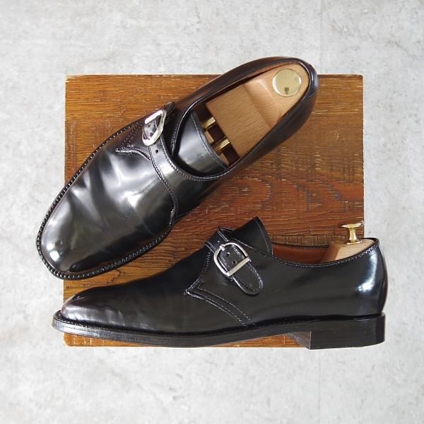 中古｜オールデン【コードバン仕様/モンクストラップ/黒