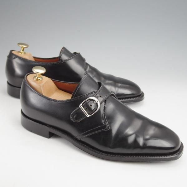 ほぼ未使用★オールデン 6.5D【現行定価20万円以上★コードバン仕様/(ハワイ)Leather Soul別注】プラザラスト/1707/黒/ALDEN★j884