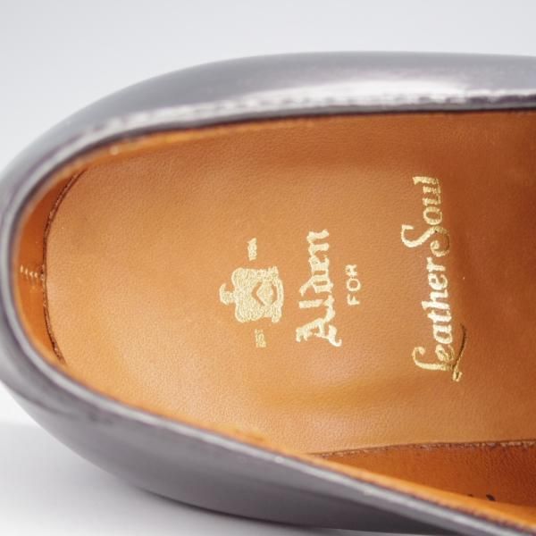 ほぼ未使用★オールデン 6.5D【現行定価20万円以上★コードバン仕様/(ハワイ)Leather Soul別注】プラザラスト/1707/黒/ALDEN★j884