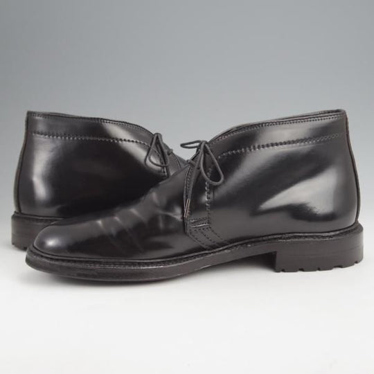 極美品★オールデン 8E【同系モデル定価￥176,000-★コードバン仕様/1340C】バリーラスト/チャッカブーツ/黒/メンズ/ALDEN★j886