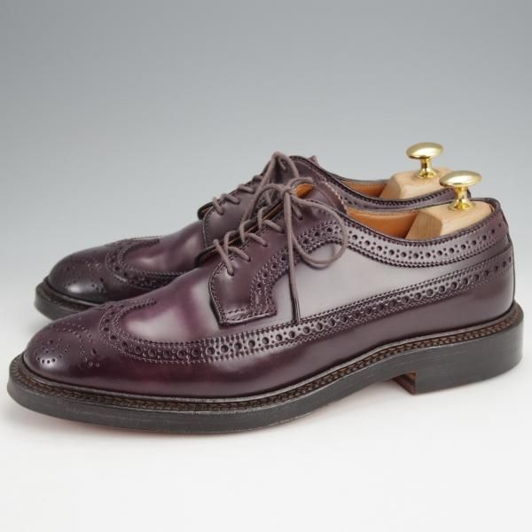 未使用★オールデン 6C【定価￥173,800-★コードバン仕様/975】バリーラスト/ロングウイング/バーニーズNY別注/赤茶/メンズ/ALDEN★j888