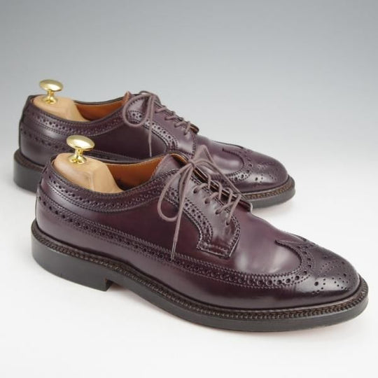 未使用★オールデン 6C【定価￥173,800-★コードバン仕様/975】バリーラスト/ロングウイング/バーニーズNY別注/赤茶/メンズ/ALDEN★j888