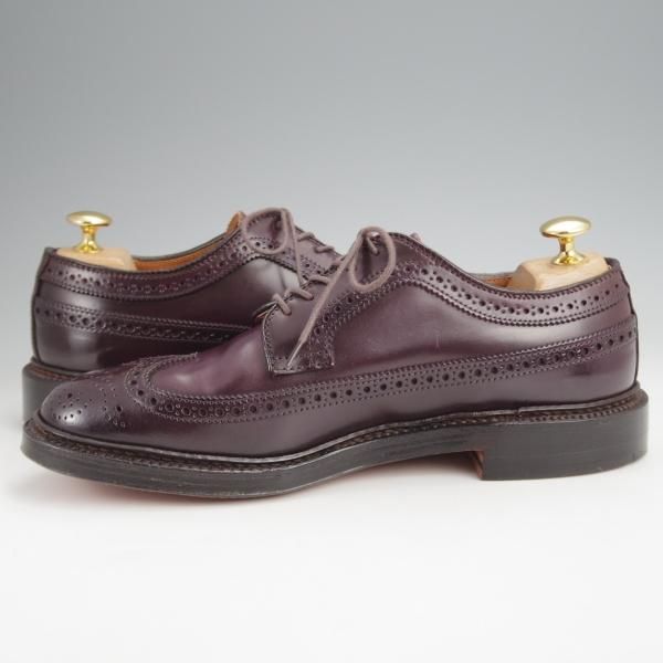 未使用★オールデン 6C【定価￥173,800-★コードバン仕様/975】バリーラスト/ロングウイング/バーニーズNY別注/赤茶/メンズ/ALDEN★j888