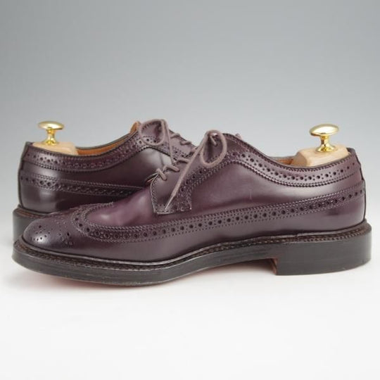 未使用★オールデン 6C【定価￥173,800-★コードバン仕様/975】バリーラスト/ロングウイング/バーニーズNY別注/赤茶/メンズ/ALDEN★j888