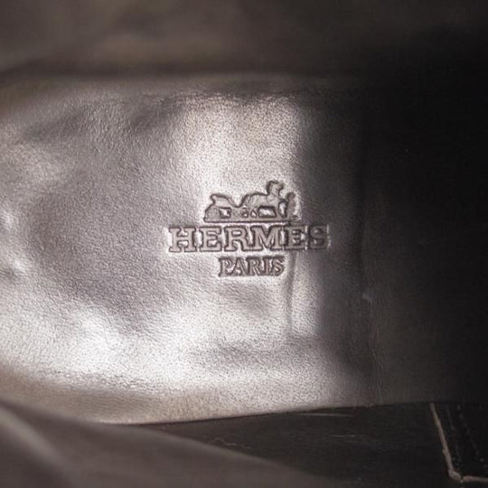 美品★ジョンロブ SIZE 6【貴重★エルメス別注/HERMES/ミュージアムカーフ】JAMES/ジョッパーブーツ/灰茶/メンズ/JOHN LOBB★j889