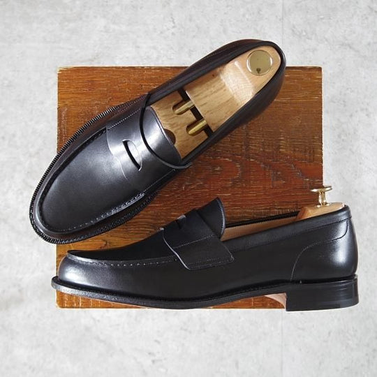 未使用★チャーチ 80F/UK8【★コインローファー/BRISTOL2】ブリストル/106ラスト/カーフ/黒/メンズ/Church'★j891