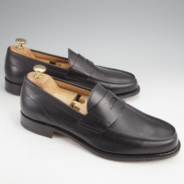 未使用★チャーチ 80F/UK8【★コインローファー/BRISTOL2】ブリストル/106ラスト/カーフ/黒/メンズ/Church'★j891