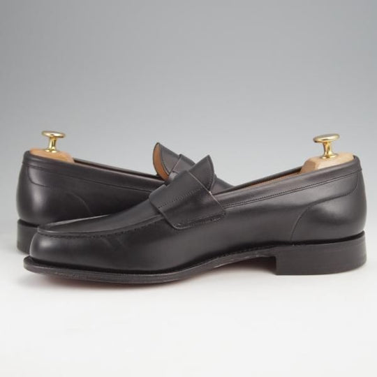 未使用★チャーチ 80F/UK8【★コインローファー/BRISTOL2】ブリストル/106ラスト/カーフ/黒/メンズ/Church'★j891