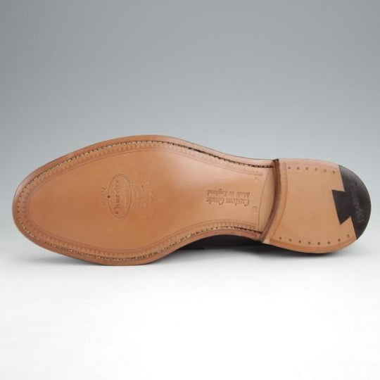 未使用★チャーチ 80F/UK8【★コインローファー/BRISTOL2】ブリストル/106ラスト/カーフ/黒/メンズ/Church'★j891