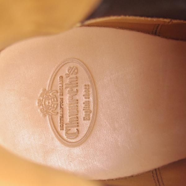 極美品★チャーチ(レディース) SIZE 36【定価￥176,000★KETSBY/サイドゴアブーツ】ポリッシュドバインダーカーフ/黒/Church's★j892