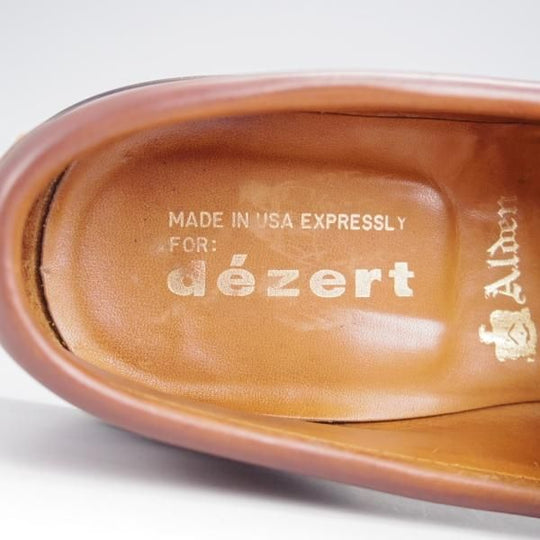 極上★オールデン 6.5E【貴重★ウイスキーコードバン/茶/67641】dezert別注/コインローファー/メンズ/ALDEN★j900