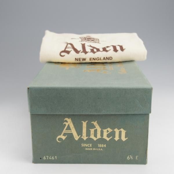 極上★オールデン 6.5E【貴重★ウイスキーコードバン/茶/67641】dezert別注/コインローファー/メンズ/ALDEN★j900