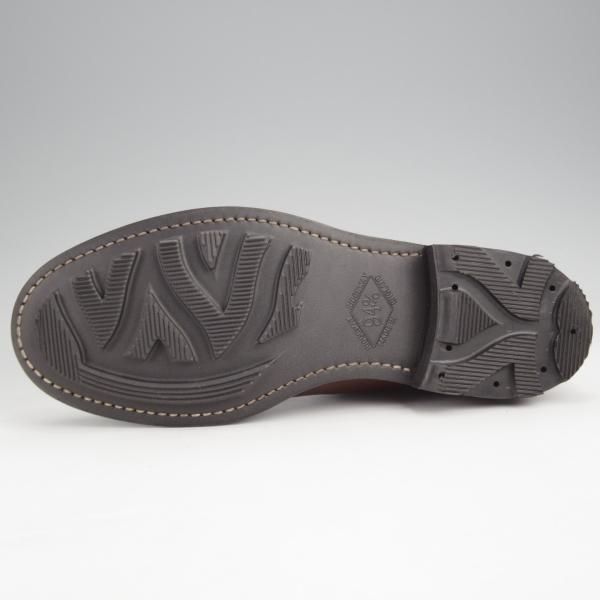 極美品★チャーチ 65G/UK6.5【同系モデル定価￥181,500-★リッジウェイソール/NUNTON2】103ラスト/サイドゴアブーツ/濃茶/Church'★j901