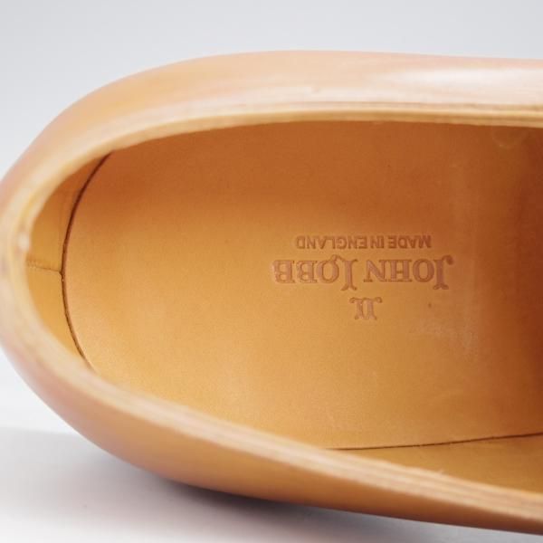 未使用★ジョンロブ 6E【現行定価￥250,800-★WILLIAM 2/ウィリアム 2/ミスティカーフ】9795Rラスト/ダブルモンク/薄茶/JOHN LOBB★j903