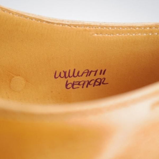 未使用★ジョンロブ 6E【現行定価￥250,800-★WILLIAM 2/ウィリアム 2/ミスティカーフ】9795Rラスト/ダブルモンク/薄茶/JOHN LOBB★j903