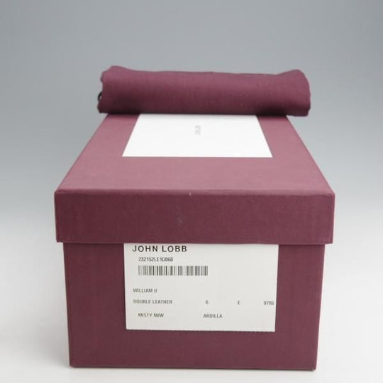 未使用★ジョンロブ 6E【現行定価￥250,800-★WILLIAM 2/ウィリアム 2/ミスティカーフ】9795Rラスト/ダブルモンク/薄茶/JOHN LOBB★j903