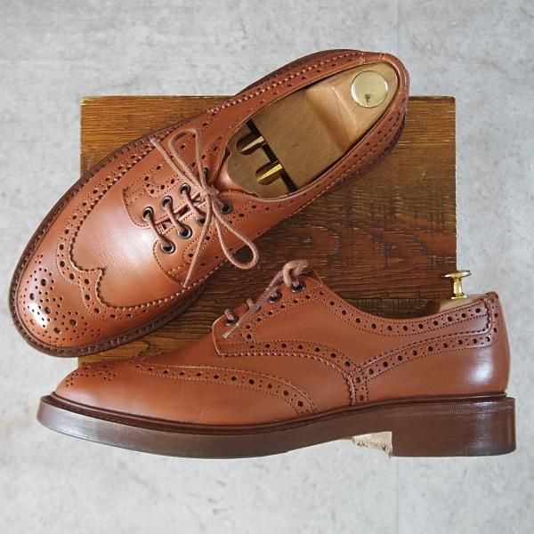 極上★トリッカーズ SIZE 9.5【モデル定価￥121,000-★バートン同系モデル/C Shade】KESWICK/7292/シーシェイド/茶/Tricker's★j904