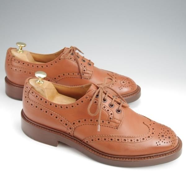 極上★トリッカーズ SIZE 9.5【モデル定価￥121,000-★バートン同系モデル/C Shade】KESWICK/7292/シーシェイド/茶/Tricker's★j904