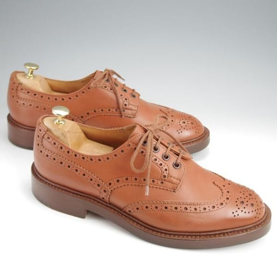 極上★トリッカーズ SIZE 9.5【モデル定価￥121,000-★バートン同系モデル/C Shade】KESWICK/7292/シーシェイド/茶/Tricker's★j904