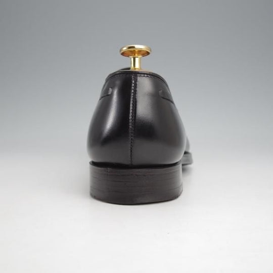 美品★クロケット&ジョーンズ 6E【定価￥99,000-★CAVENDISH 2/キャベンディッシュ】タッセルローファー/カーフ/黒/Crockett&Jones★j905