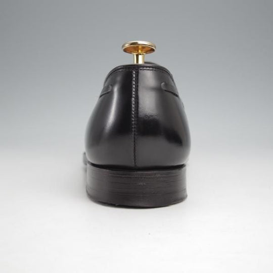 美品★クロケット&ジョーンズ 6E【定価￥99,000-★CAVENDISH 2/キャベンディッシュ】タッセルローファー/カーフ/黒/Crockett&Jones★j905