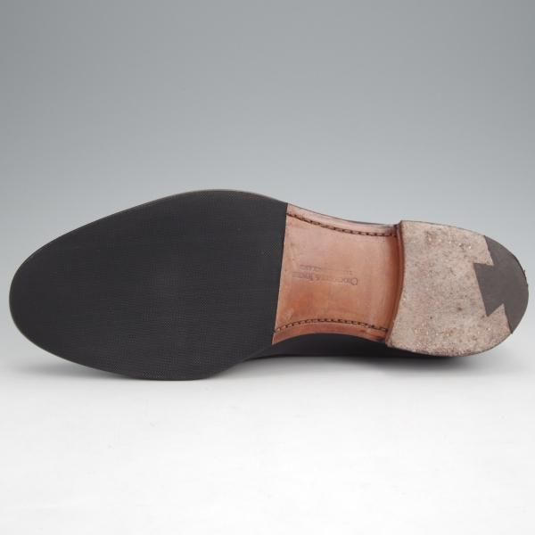 美品★クロケット&ジョーンズ 6E【定価￥99,000-★CAVENDISH 2/キャベンディッシュ】タッセルローファー/カーフ/黒/Crockett&Jones★j905