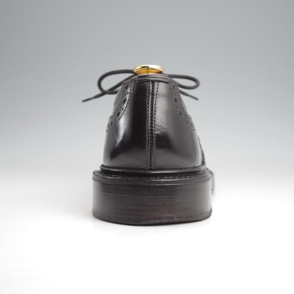 極上★トリッカーズ SIZE 8【定価￥121,000-★BOURTON/バートン】5633/カントリーシューズ/短靴/黒/Tricker's★j908
