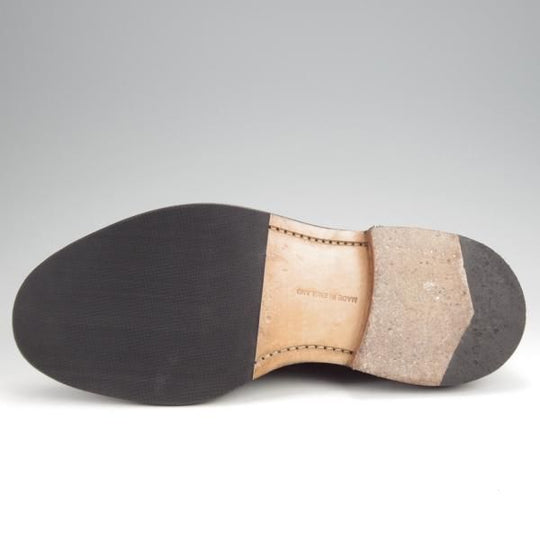 極上★トリッカーズ SIZE 8【定価￥121,000-★BOURTON/バートン】5633/カントリーシューズ/短靴/黒/Tricker's★j908