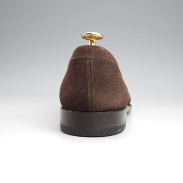 ★ジョンロブ SIZE 6【★CAPRI/カプリ/コインローファー】スエード/濃茶/メンズ/JOHN LOBB★j913