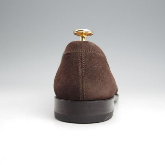 ★ジョンロブ SIZE 6【★CAPRI/カプリ/コインローファー】スエード/濃茶/メンズ/JOHN LOBB★j913