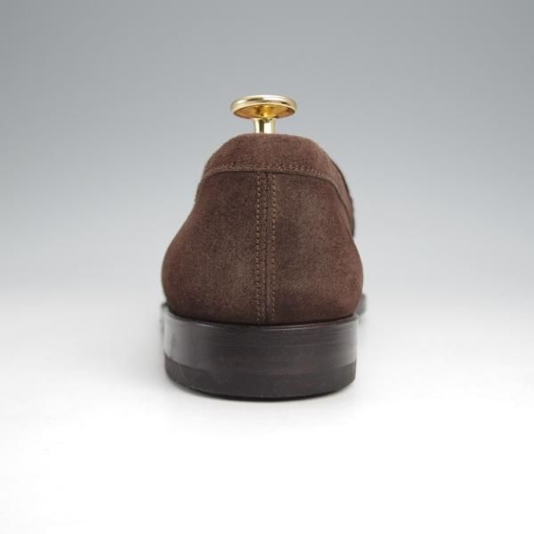 ★ジョンロブ SIZE 6【★CAPRI/カプリ/コインローファー】スエード/濃茶/メンズ/JOHN LOBB★j913