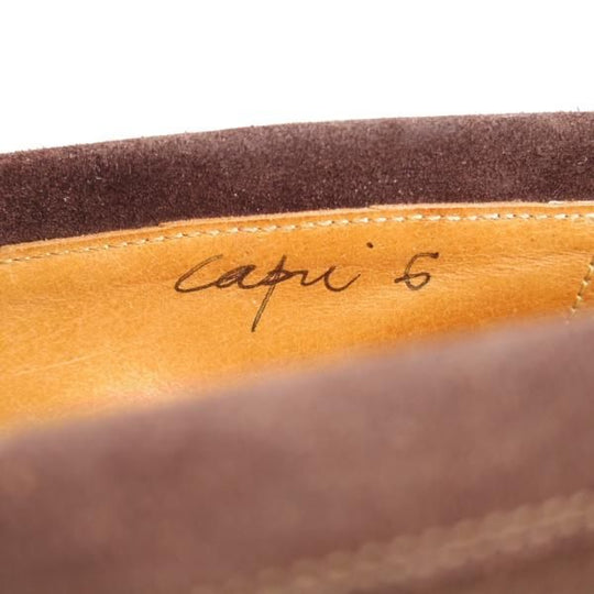 ★ジョンロブ SIZE 6【★CAPRI/カプリ/コインローファー】スエード/濃茶/メンズ/JOHN LOBB★j913