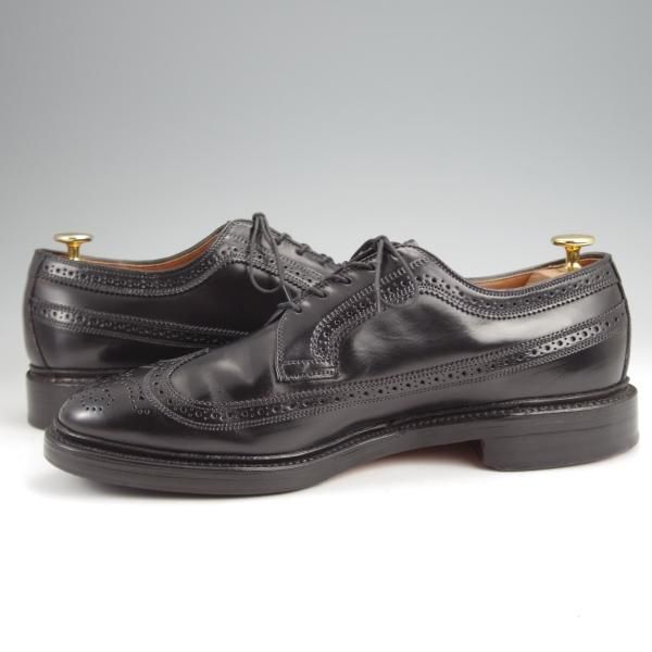 斜体ロゴ　Allen Edmonds アレンエドモンズ　マクニール　黒　9d 希少 新品 70's 斜体ロゴ期 USA製 アレンエドモンズ MacNeil